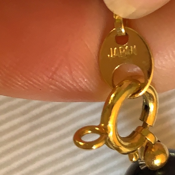 Vtg Blue Lacquered Beaded Necklace JAPAN 29.5” - Picture 7 of 7